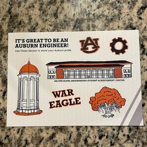 Auburn stickers